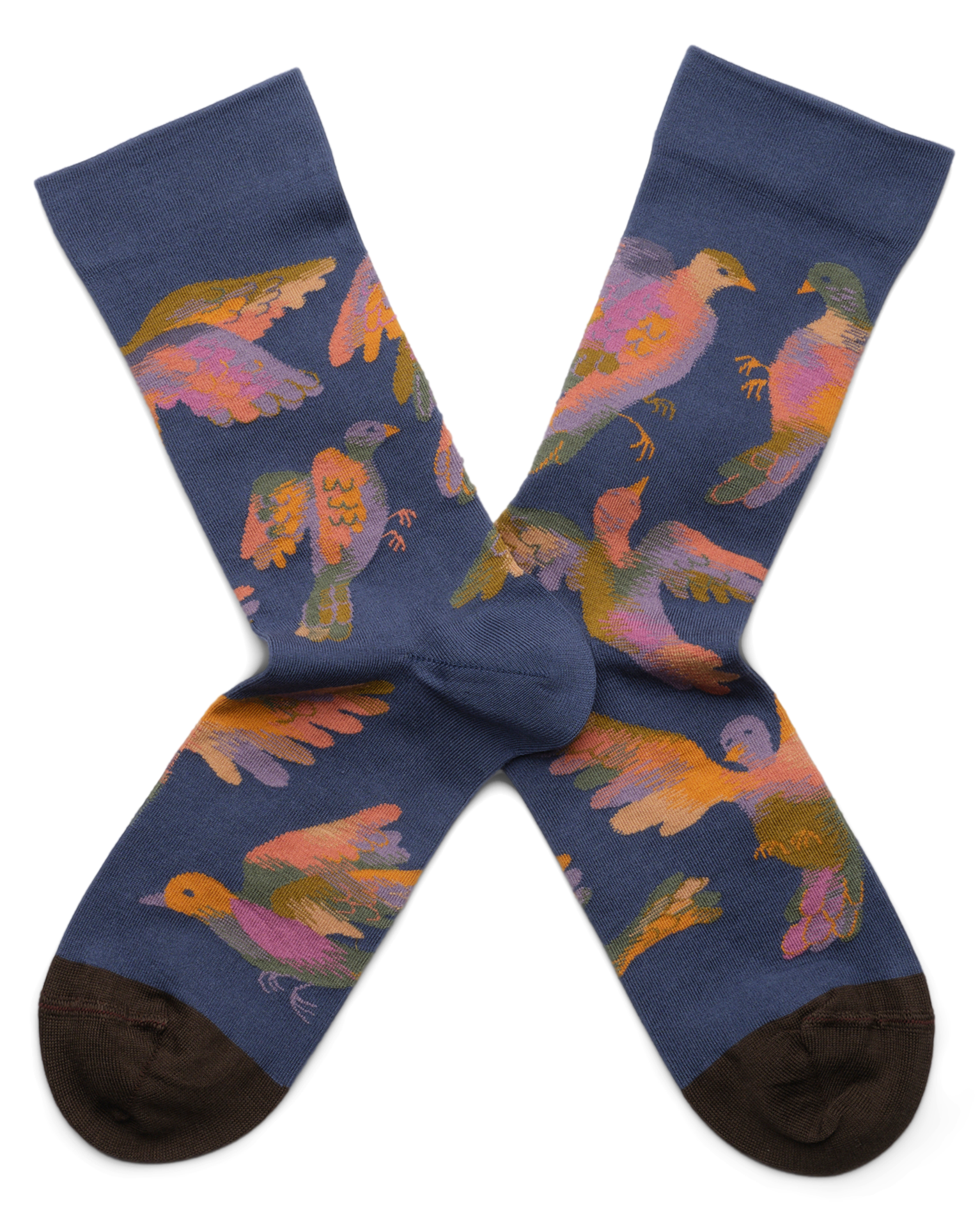 Chaussettes en coton mélangé | Multicolore