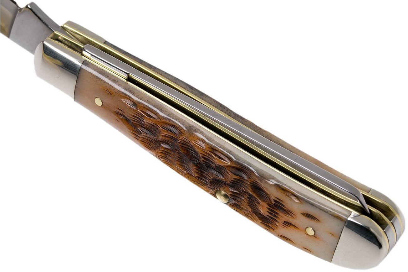 Case Mini Trapper Amber Jigged Bone, 00013, 6207 SS zakmes