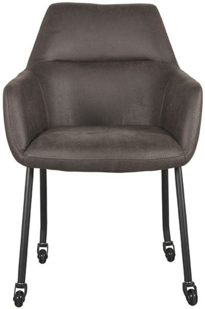 Eetkamerstoel Antraciet IH-50.199 Lenny B56 x D64 x H84 cm