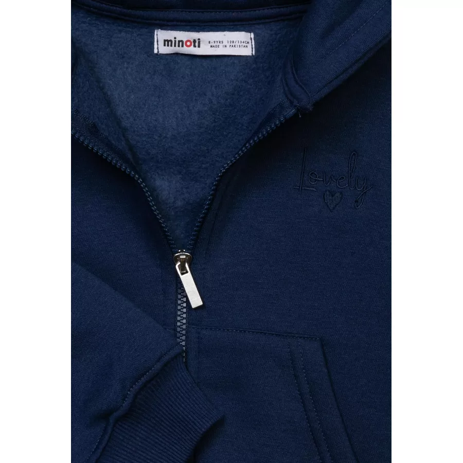 MINOTI Sweatjacke Dunkelblau