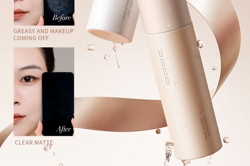 UODO - Lichte / Matte Make-up Spray - 2 Soorten