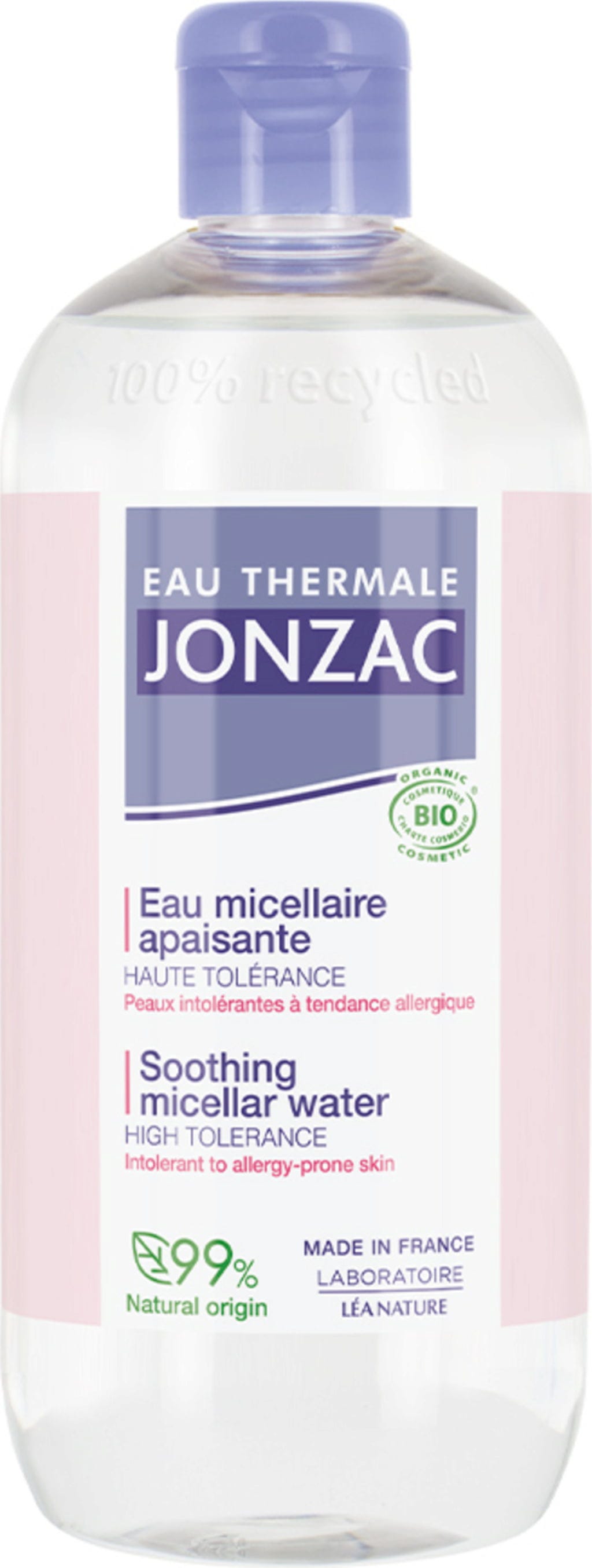 Eau Thermale JONZAC  Réactive Control Soothing Micellar Water, 500 ml