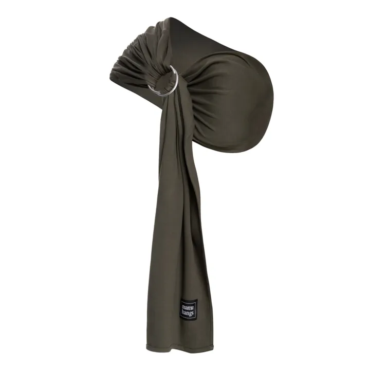 Mama Hangs Sling en coton bio | Vert olive