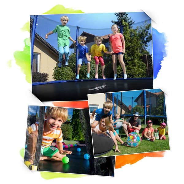 Barnetrampolin for hagen 140 cm (4,5 fot) Neo-Sport