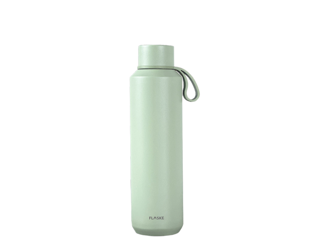 FLASKE 600 ml RVS Drinkfles - Olive