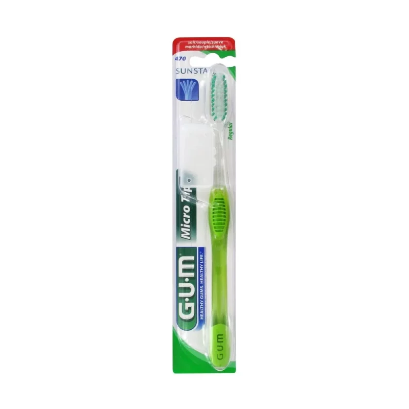 Micro Tip Brosse à Dents Souple Normale 470 - 1 unité