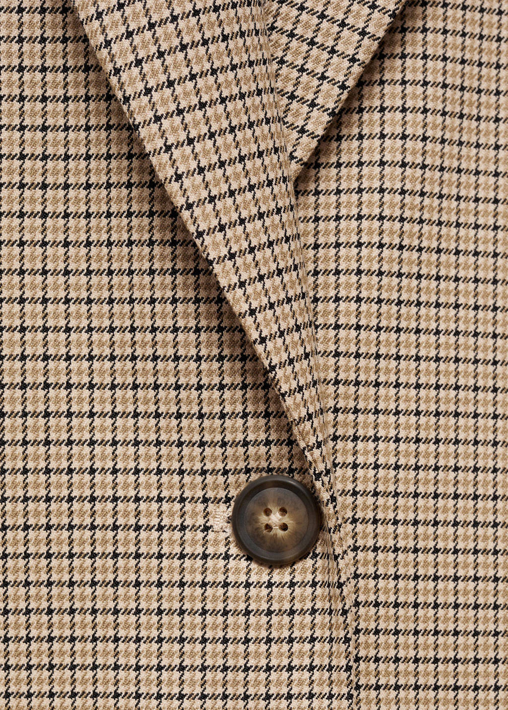 MANGO TEEN regular fit blazer lichtbruin