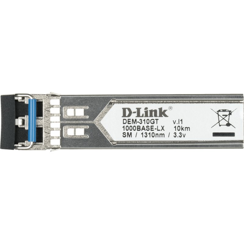 D-Link DEM-310GT module émetteur-récepteur de réseau Cuivre 1000 Mbit/s SFP 1310 nm
