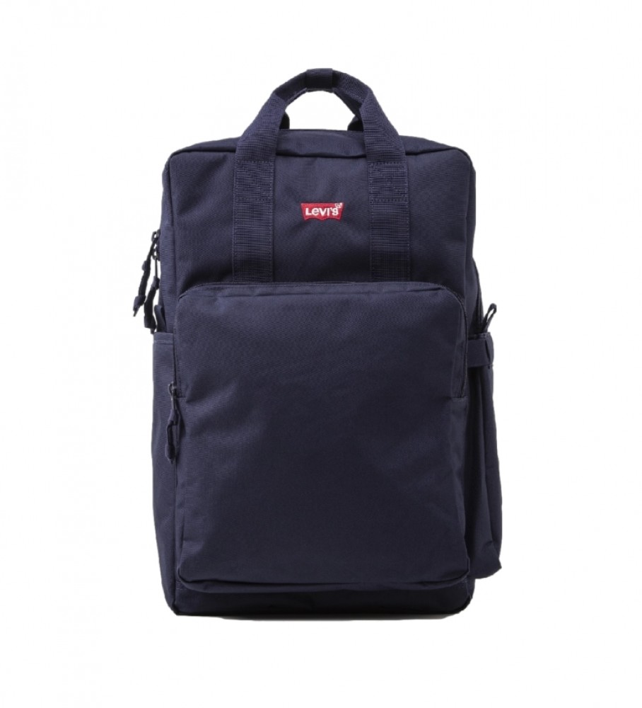 Mochila Levi's L-Pack Grande Marino - 29x20x45,5cm -