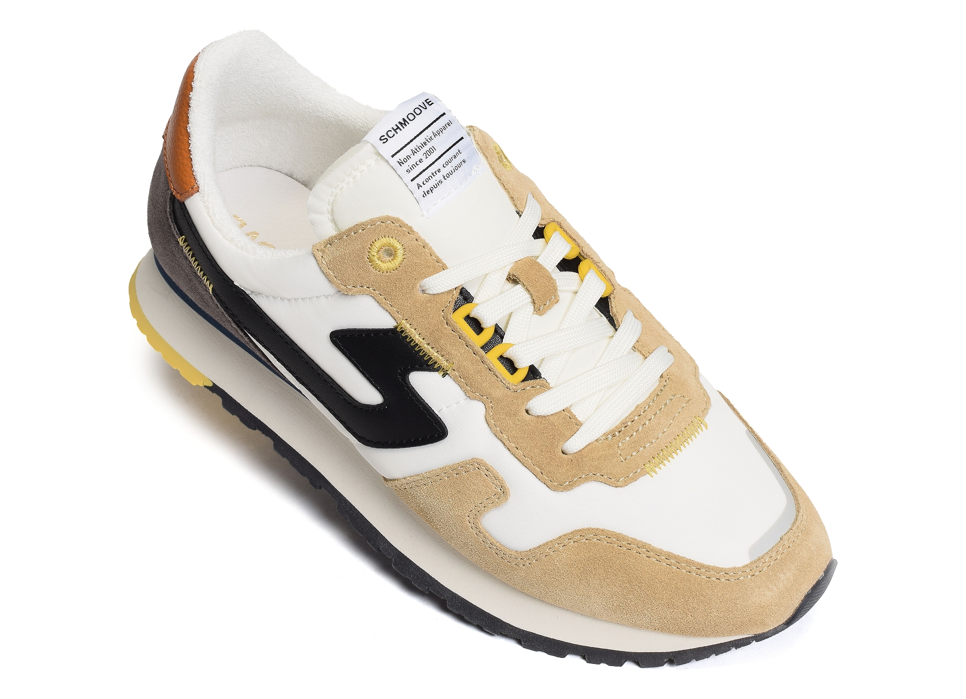 Athene runner camel blanc