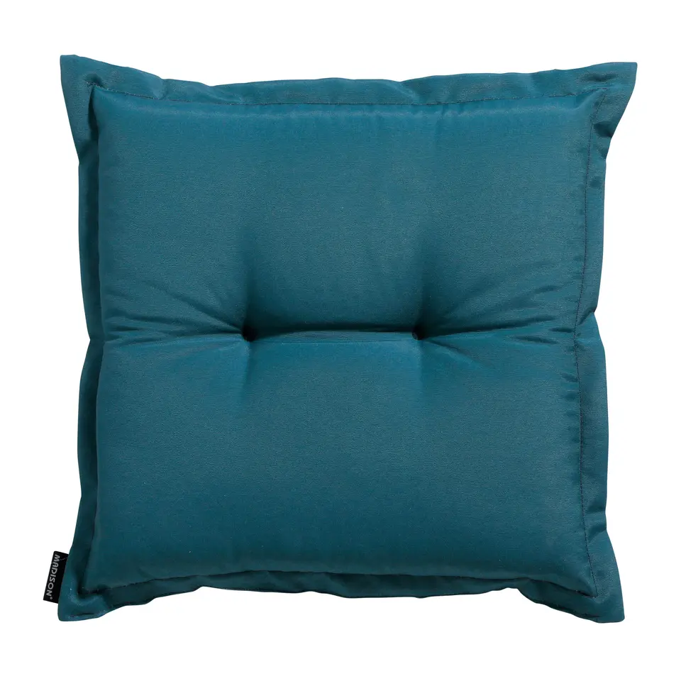 Madison - Zitkussen Panama sea blue - Ca. 50x50 cm - Set van 4