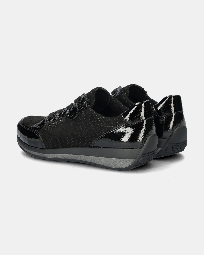 Ara Osaka High Soft Lage sneakers  - zwart
