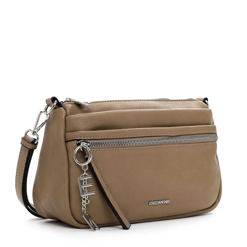 Emily & Noah Harmina Shoulder Bag Taupe