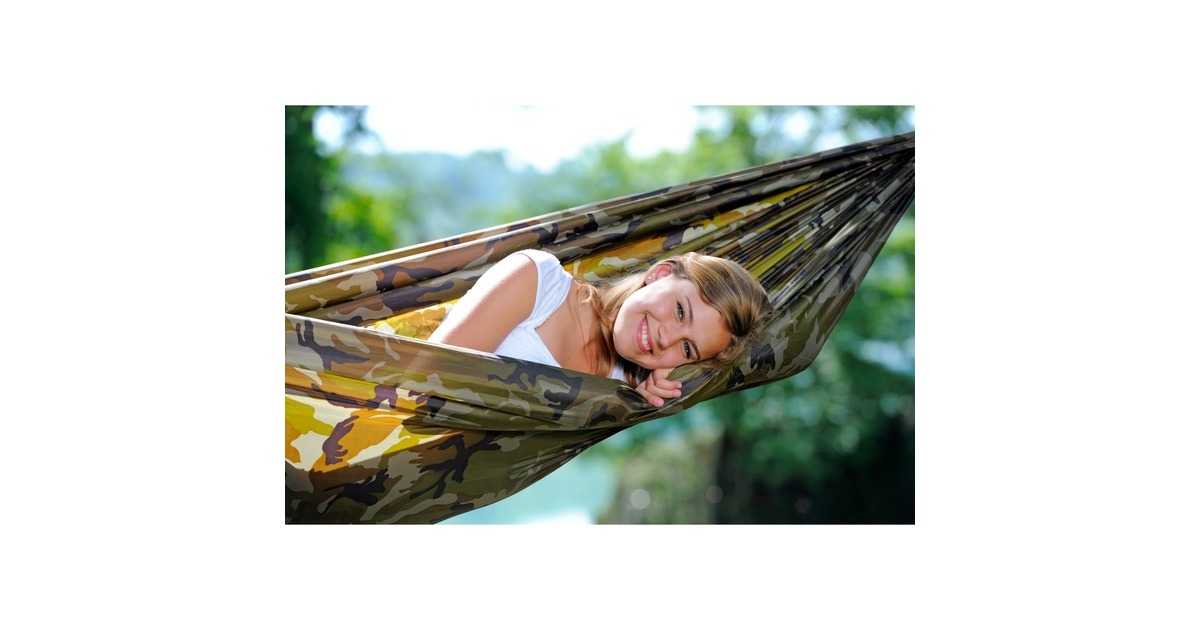 AmazonasTravel Set Camouflage hangmat  (Camouflage kleur)
