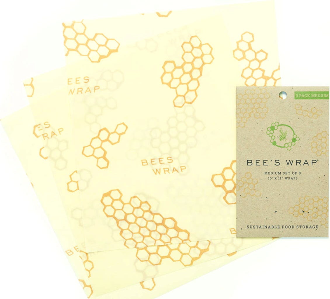 Bee's Wrap  Bienenwachstuch 3er Set, Medium (25x27,5cm) (3 Stk)