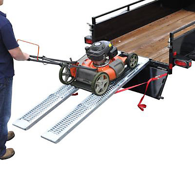 Jeu de rampes en acier droites 450 kg Jardin Pratic