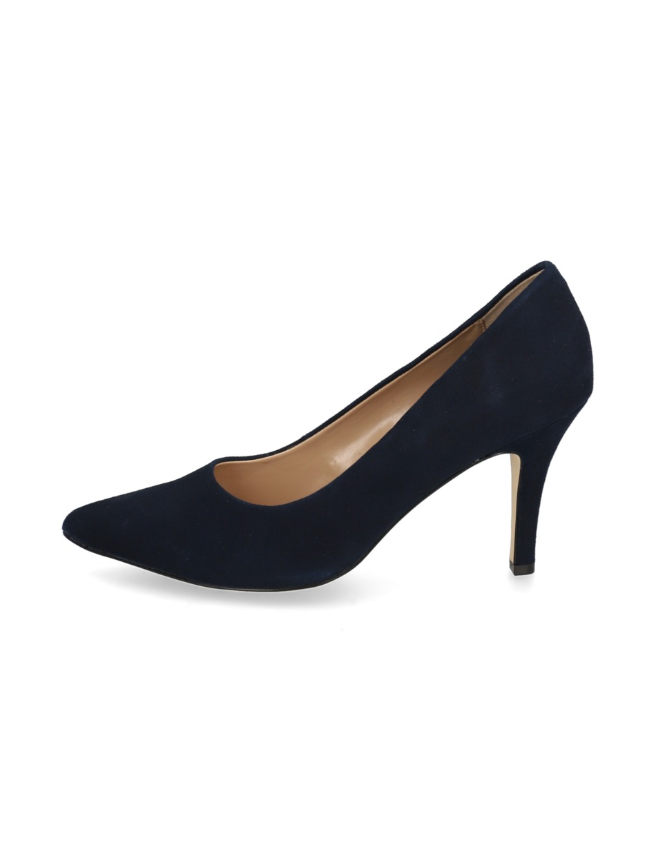 Veloursleder Pumps