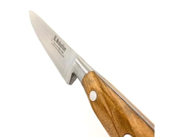 Filet de Sole 15cm- Acier Carbone - Manche Olivier Couteaux de cuisine professionnel