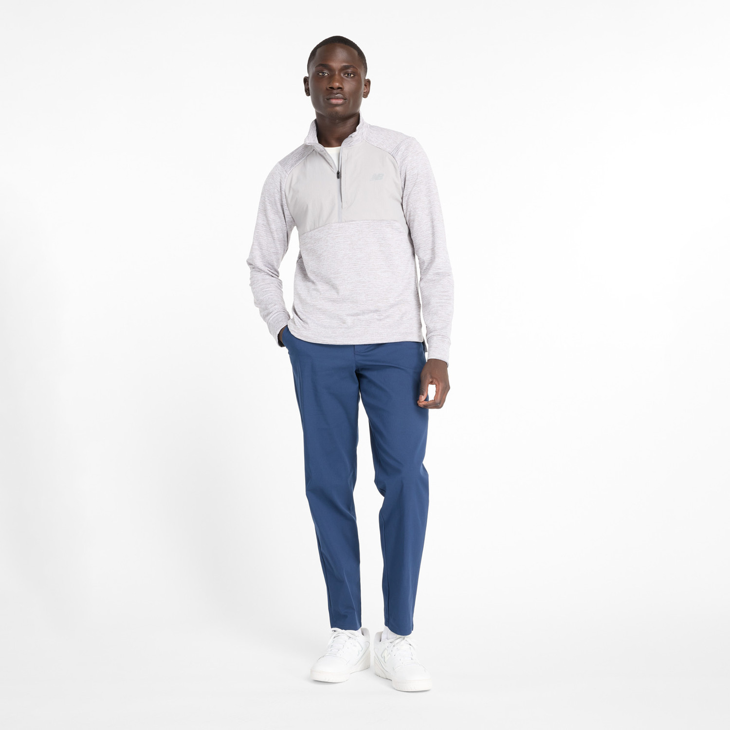 New Balance Athletics Heat Grid 1/2 Zip Heren