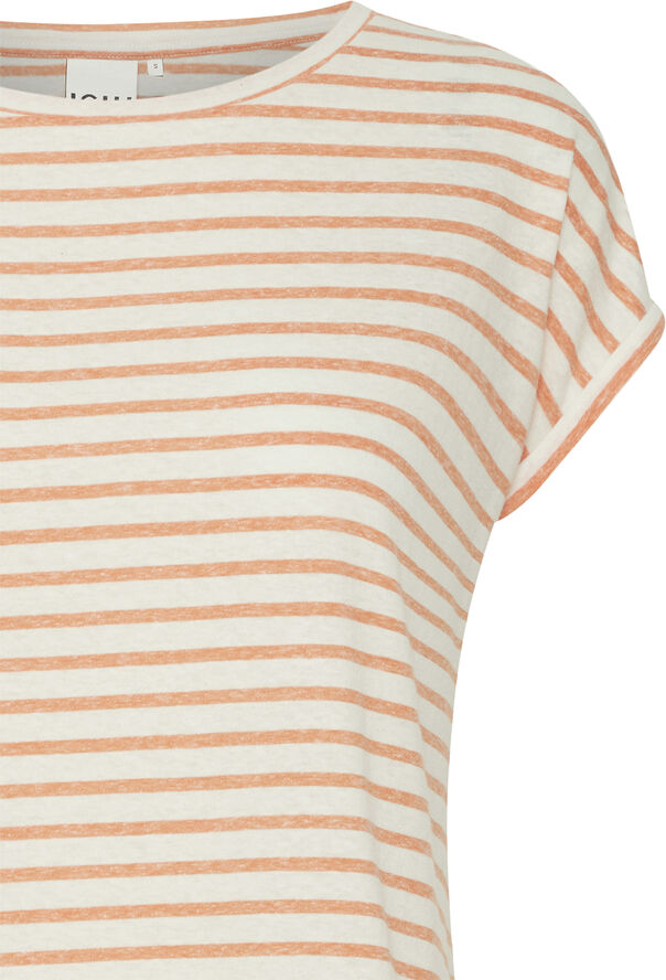 ICHI IHYULIETTA SS9 Coral rose stripe