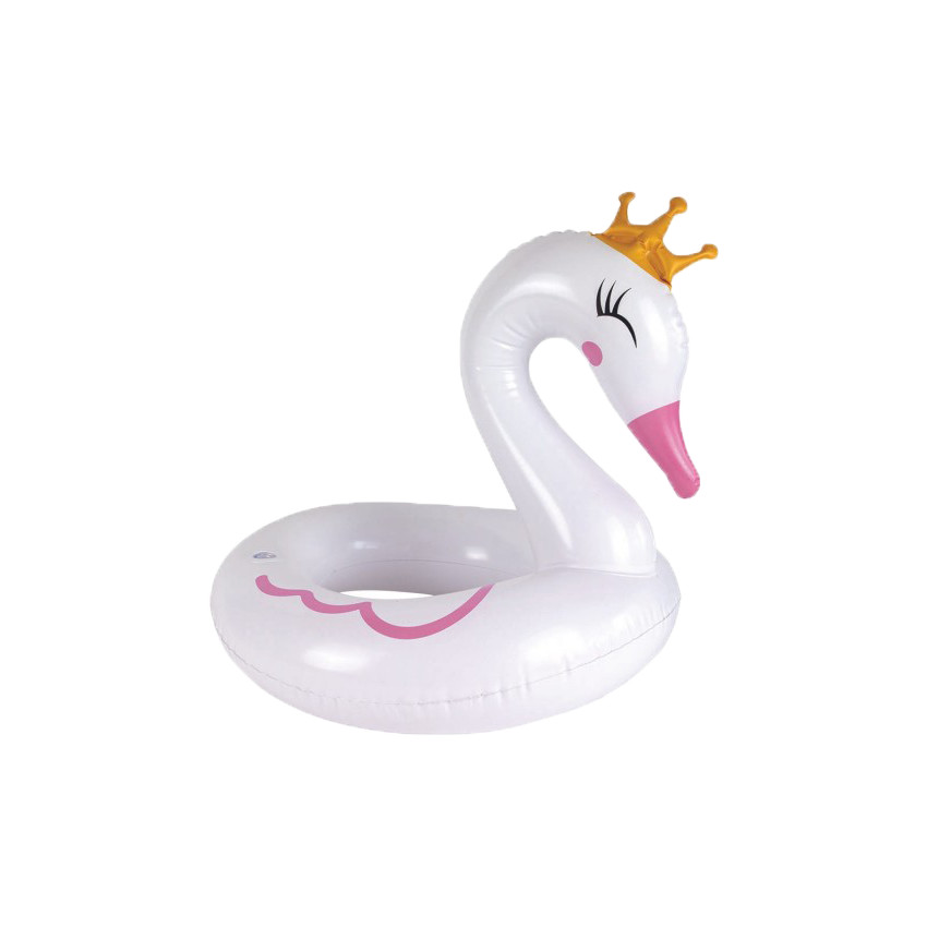 Bouée gonflable en forme de cygne