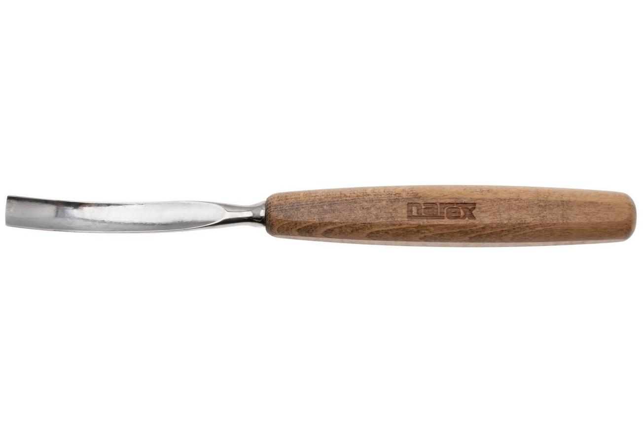 Narex PROFI Bent Carving Chisel Profile 5, 827312, gebogen U-guts, 12 mm