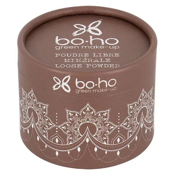 Base em Pó Mineral Solto Boho Green Make-Up nº 01 Bege Claro 10g