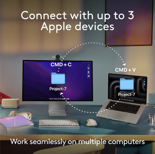 Logitech MX Keys S Mac trådløst tastatur