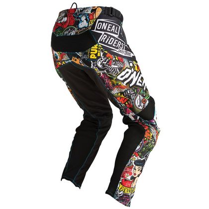 Pantalon cross O'Neal MAYHEM - CRANK - BLACK MULTI 2024 - Multicolore