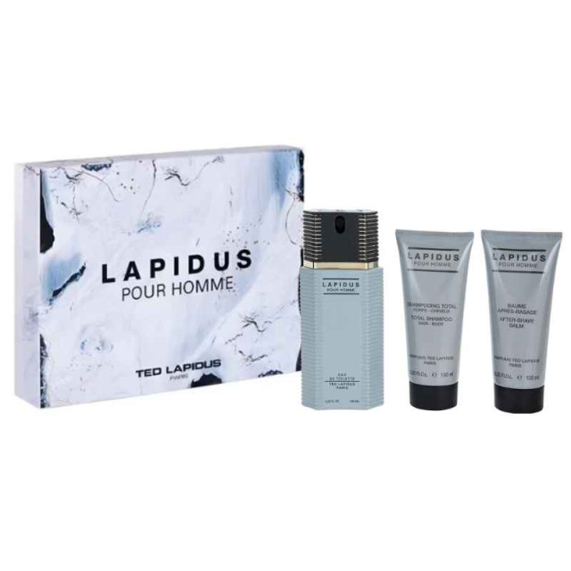 Lapidus Homme coffret Eau de Toilette TED LAPIDUS