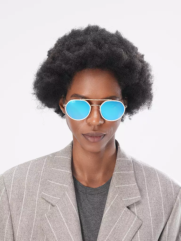 RAY BAN Sonnenbrille 0RB3765/53 gold
