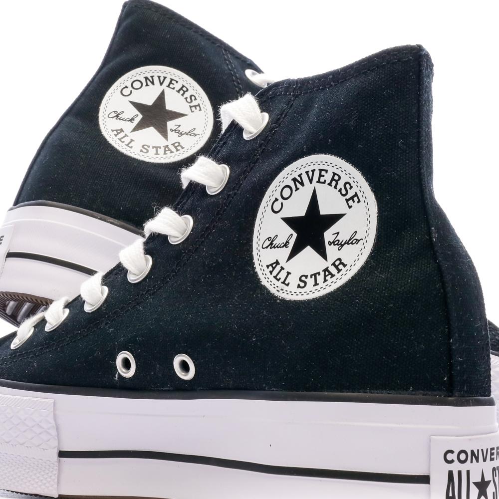 Converse Baskets Noir Femme Converse Chuck Taylor All Star Platform