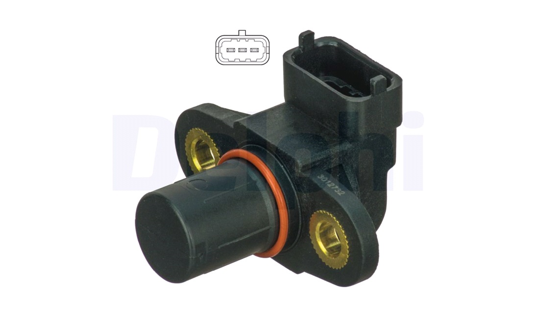 Sensor, knastakselposition