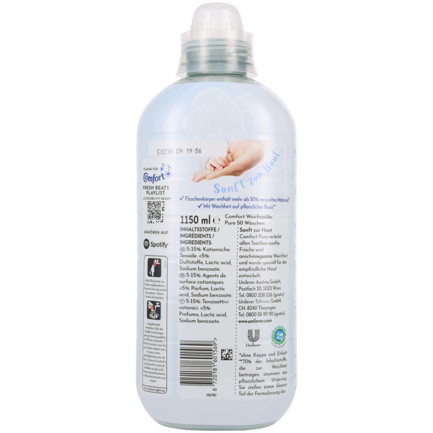 Comfort Pure 50 Waschgänge