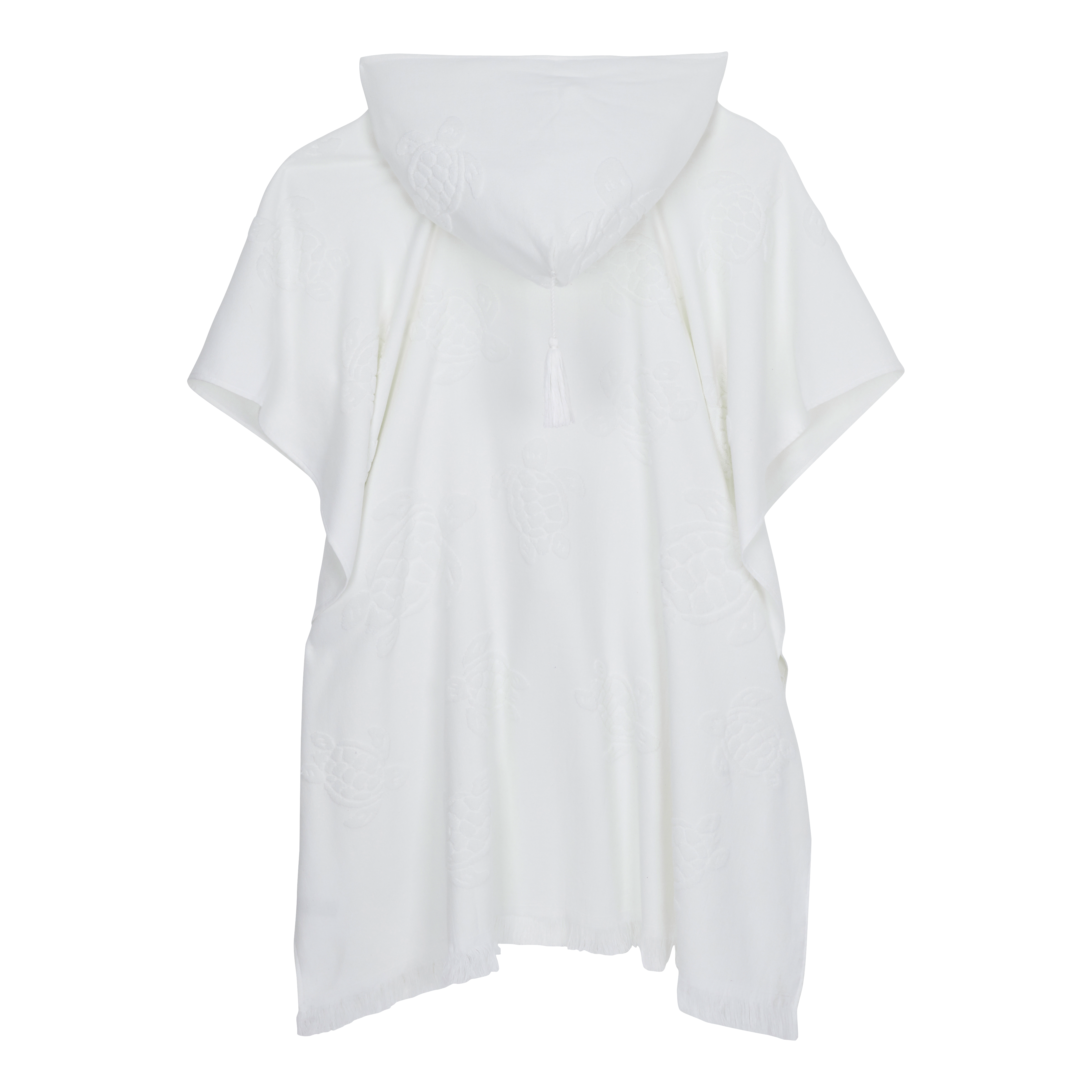 Poncho en coton organique Ronde des Tortues