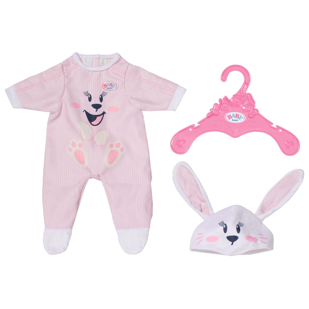 BABY geborener Kuschelanzug Hasenoutfit