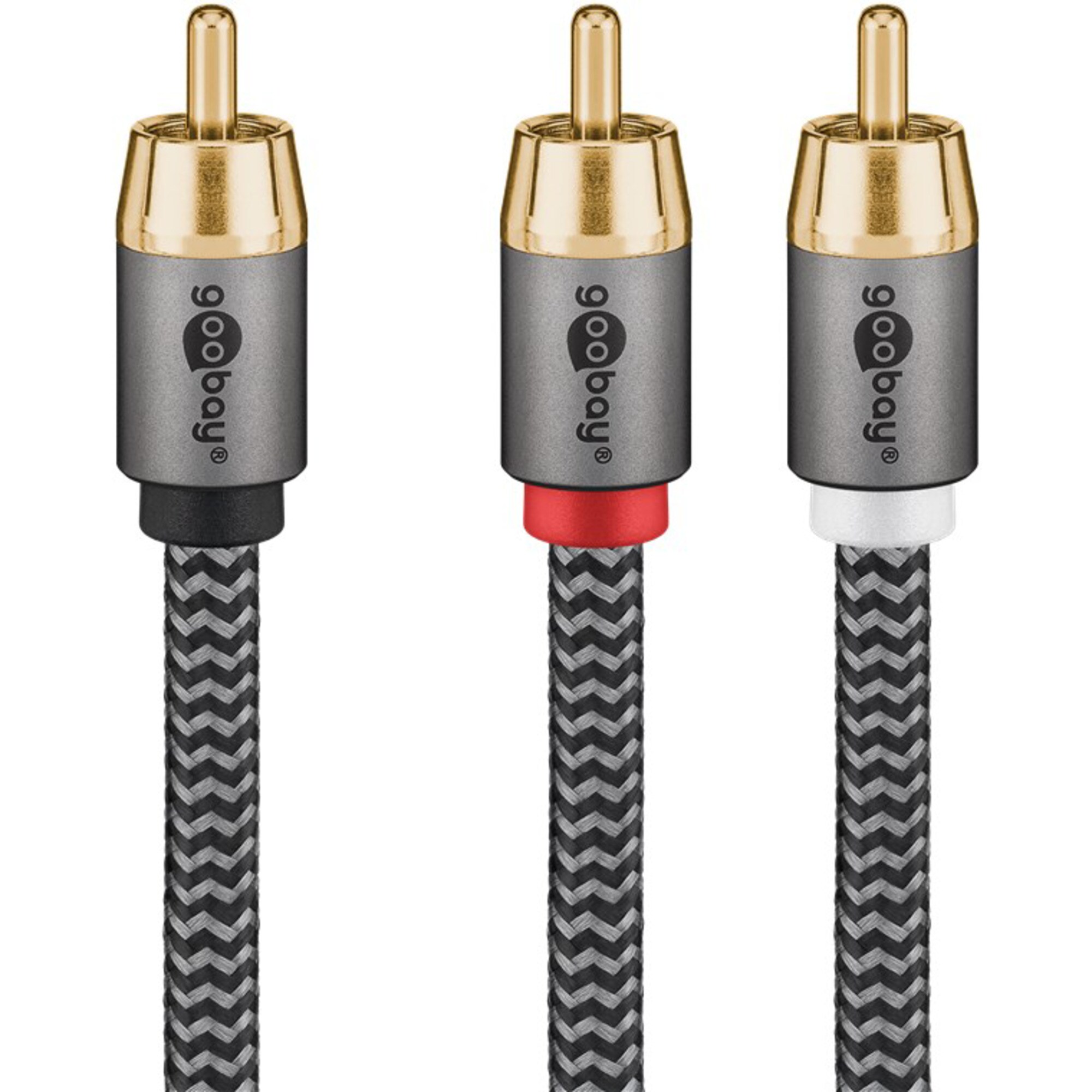 goobay Kabel Plus Cinch Y-Kabel