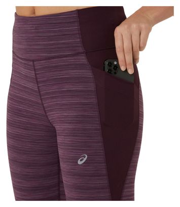 Collant long Asics Nagino Run Violet Femme