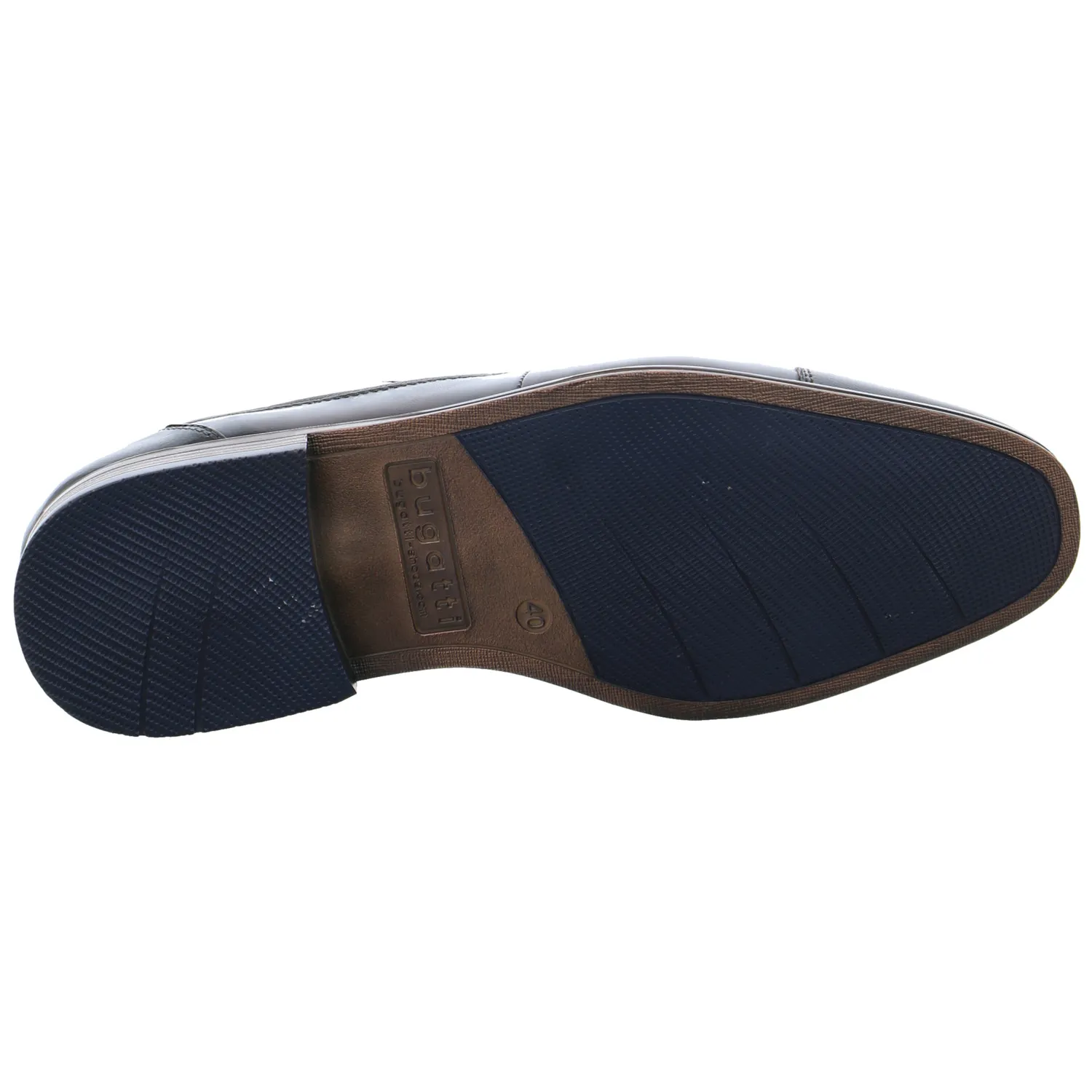 BUGATTI SHOES Halbschuh-City Braun Leder