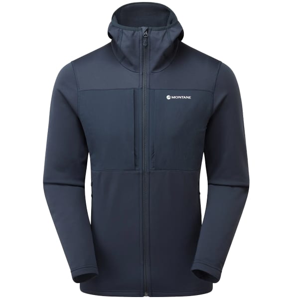 Veste polaire randonnée MONTANE FURY XT HOODIE ECLIPSE BLUE