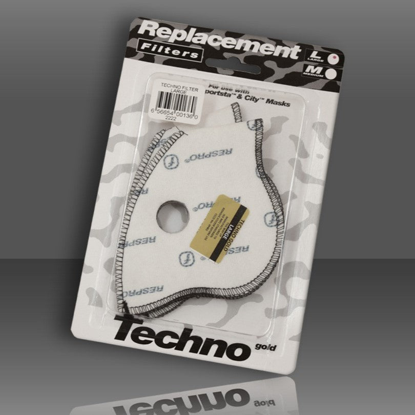 Filtre pour Masque Anti Pollution Respro Techno (x2)