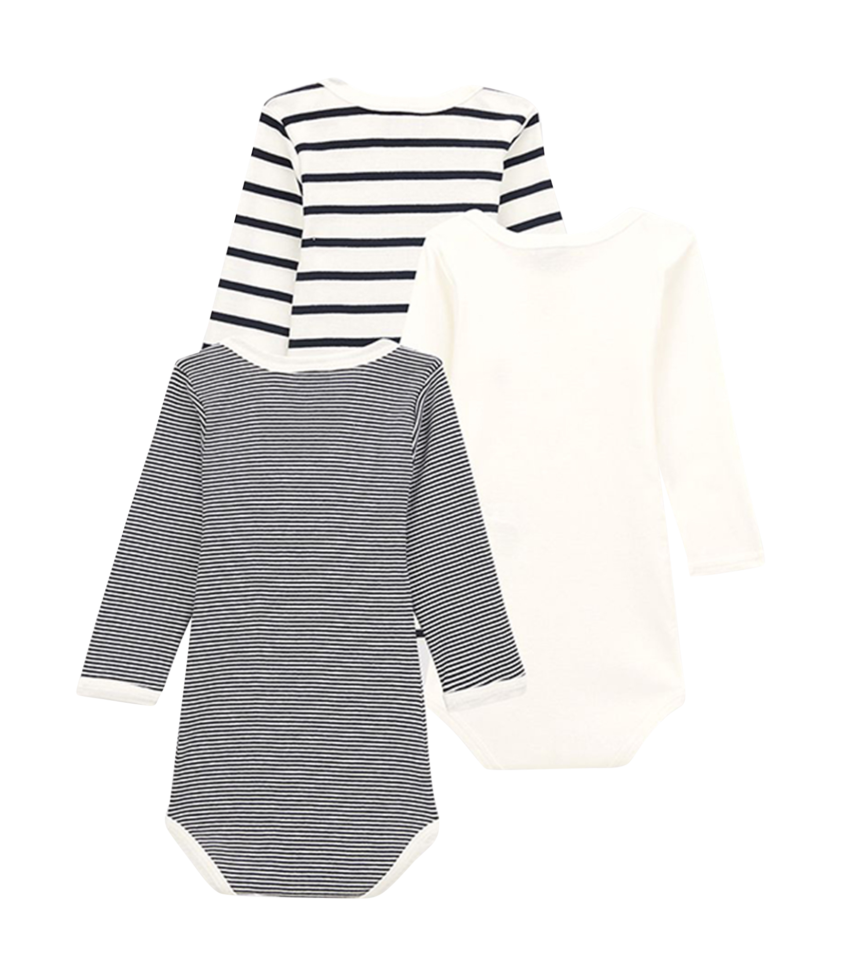 Lot de 3 bodies en coton | Multicolore