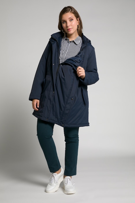 Bellieva-Jacke, herausnehmbarer Einsatz, Kapuze