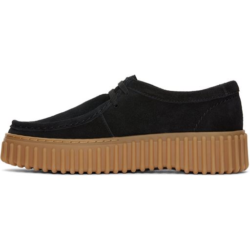 Clarks Torhill Bee Sko, Black Suede, 40