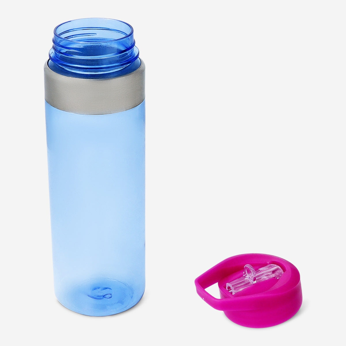 Blå og pink drikkeflaske - 700 ml