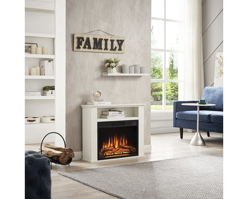 Elektrische haard Balderia Frida wit 2000 watt
