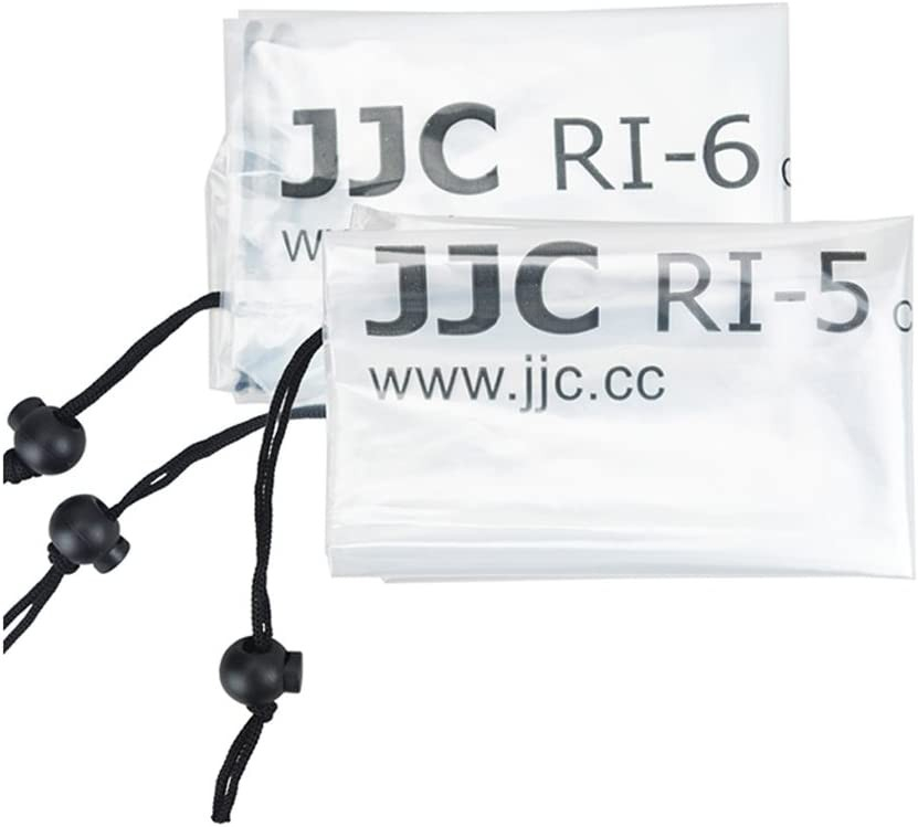 (2er Pack) DSLR Digitalkamera Regenschutz Hülle für Canon / Nikon / Sony Kamera (Bis zu 45cm) - Transparent