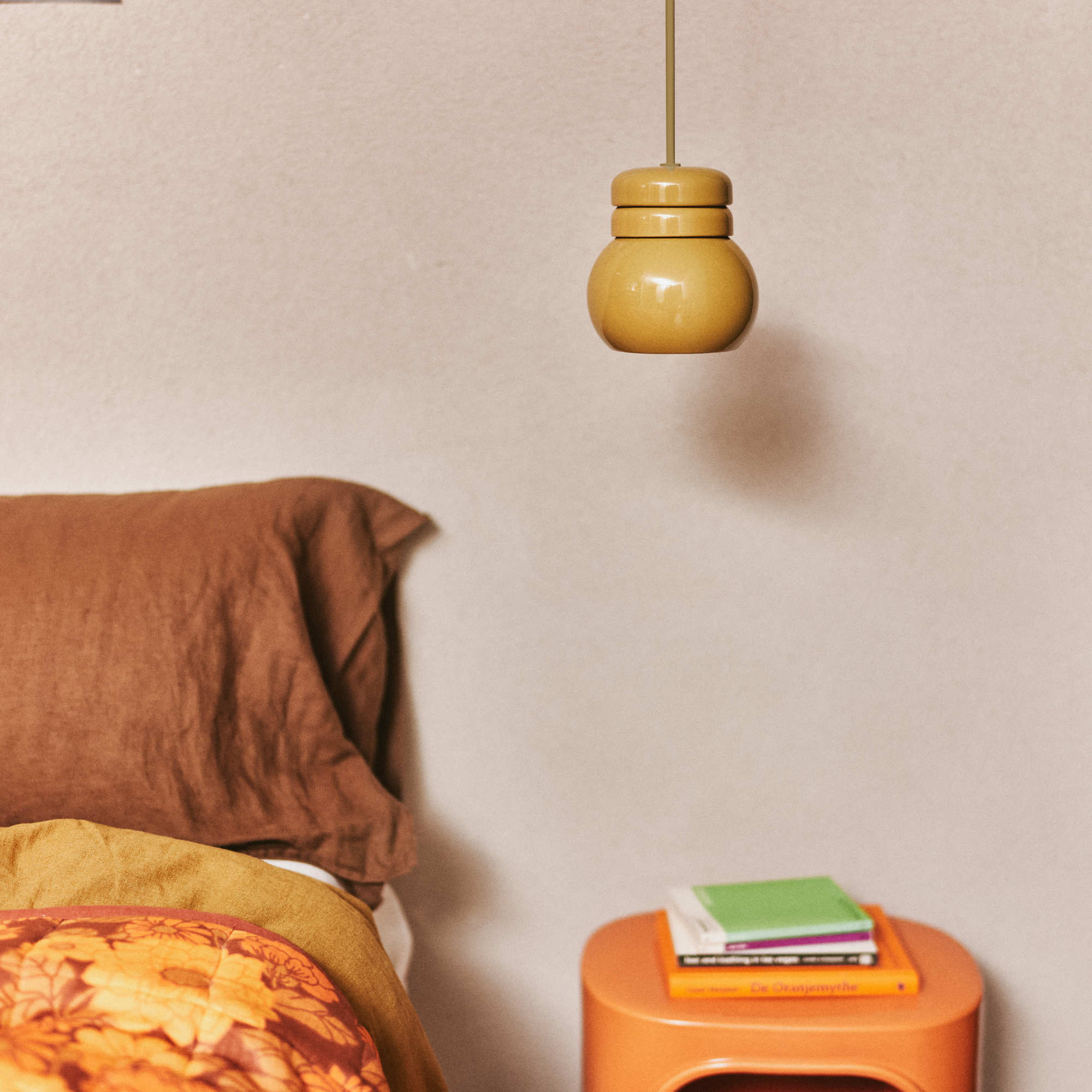 Hanglamp Bulb mustard