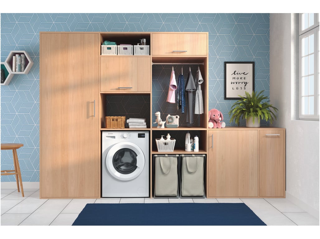 MÁQUINA DE LAVAR ROUPA INDESIT IM 762 MY TIME SPT - BRANCO A 7KG
