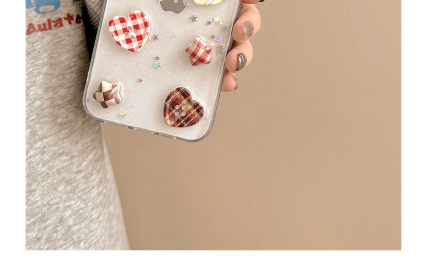 Mobby - Button Star telefoonhoesje - iPhone 16 Pro Max / 16 Pro / 16 / 15 Pro Max / 15 Pro / 15 / 14 Pro Max / 14 Pro / 14 / 13 Pro Max / 13 Pro / 13
